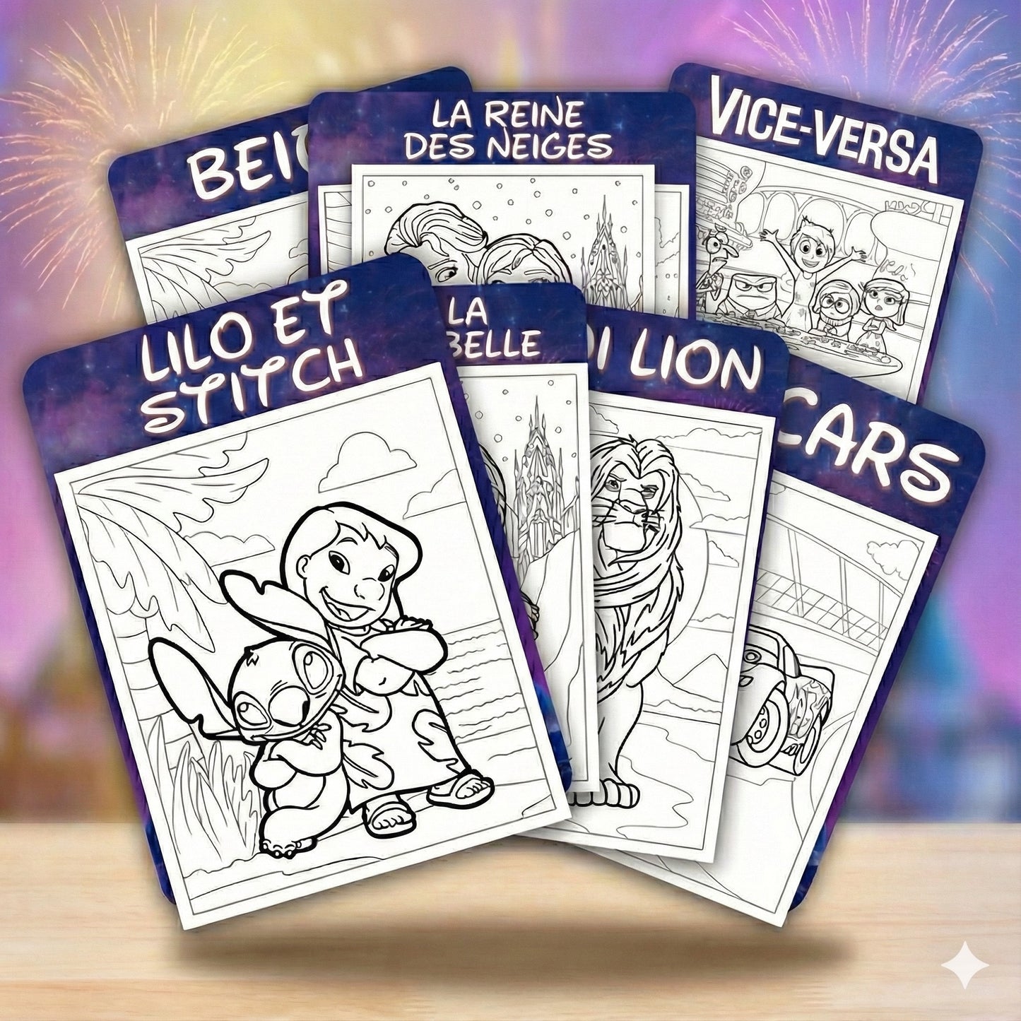 Pack Méga Fun : 360 Modèles de Dessins Animés à décalquer imprimables